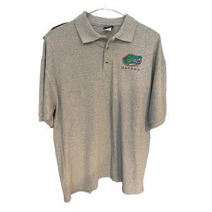 AS Sports Mens XL Gray Pollo shirt Florida Gators embroidered